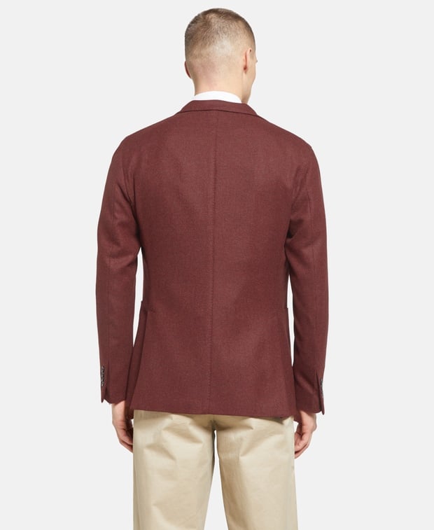 Boglioli Wool suit jacket Russet