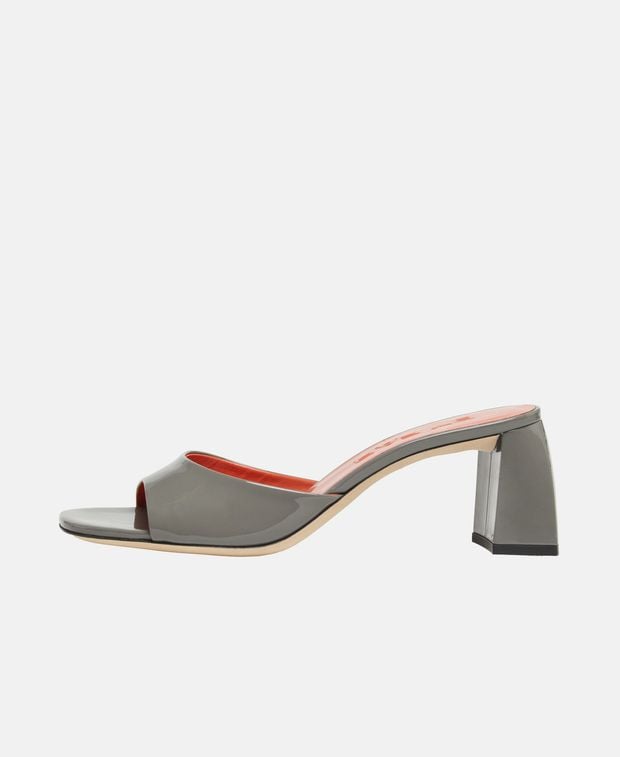 By Far Mules Romy Cement