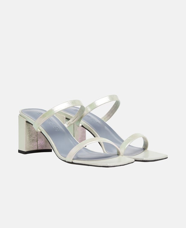 By Far Tanya Heeled sandals Silver