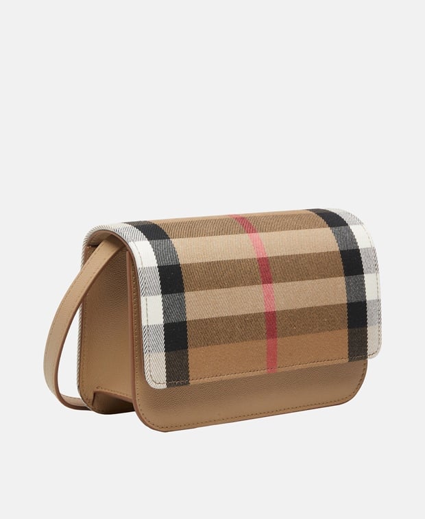 Burberry Leather messenger bag
