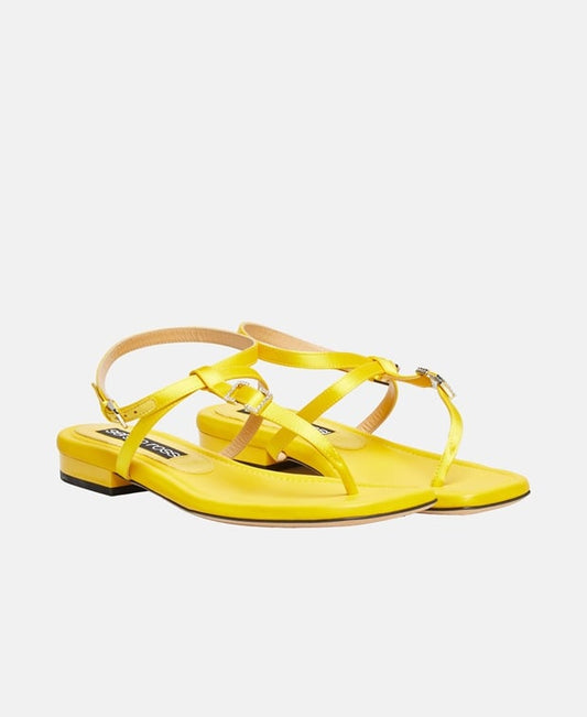 Sergio Rossi Ankle strap sandals Yellow