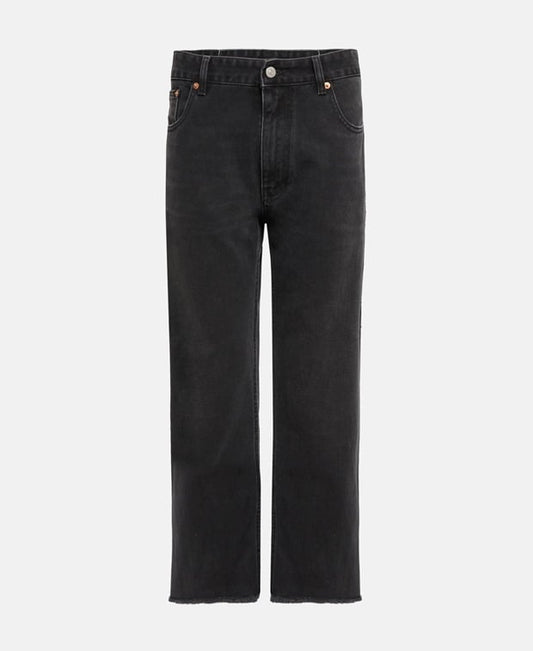 MM6 Maison Margiela Straight leg jeans Caviar Black