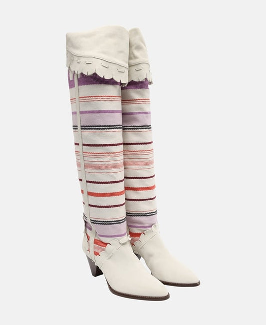 Isabel Marant Cowboy boots Ecru
