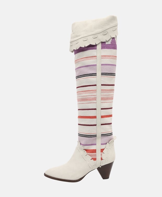 Isabel Marant Cowboy boots Ecru