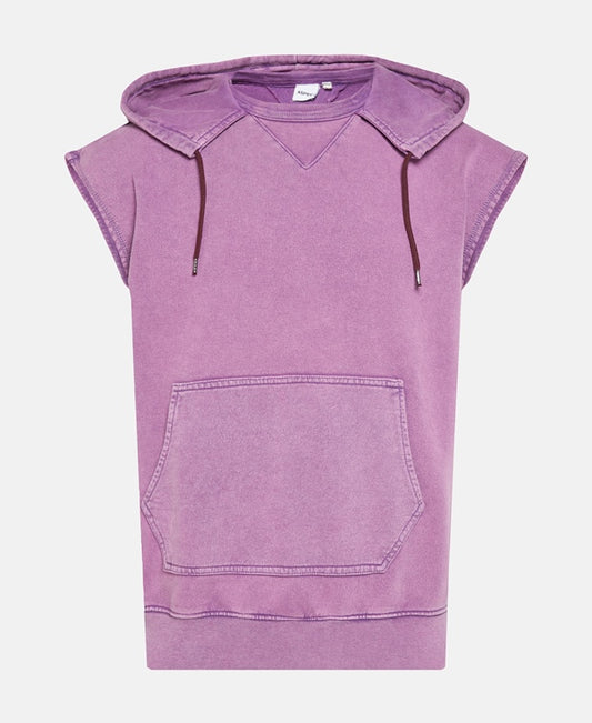 Sleeveless sweatshirt