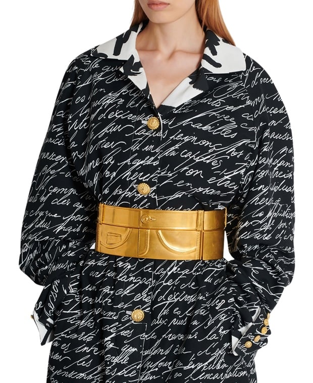 Balmain Leather belt