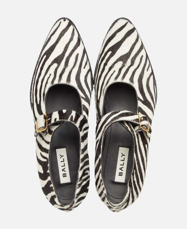 Bally Ballerina flat with straps