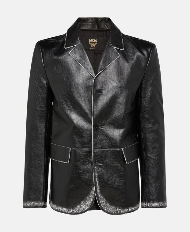 MCM Leather blazer