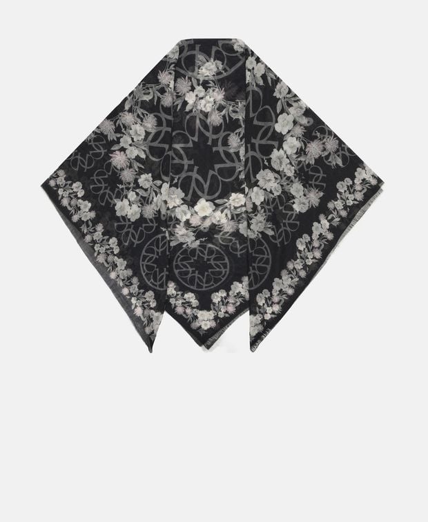 Elie Saab Silk square scarf