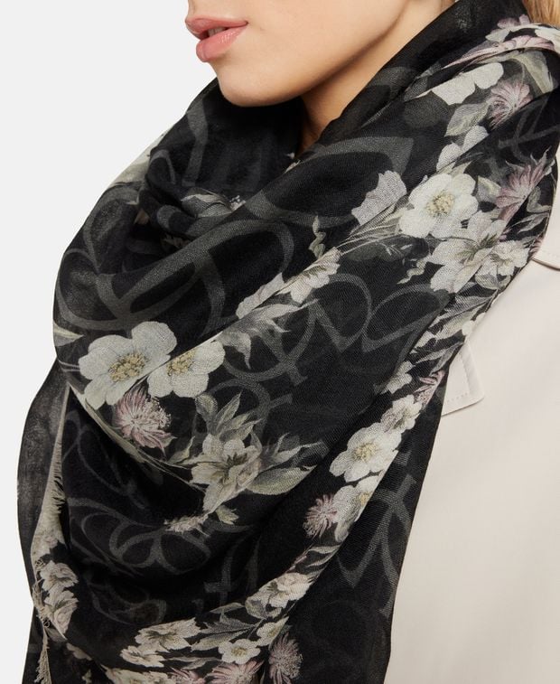 Elie Saab Silk square scarf