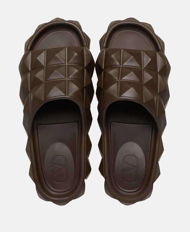 Valentino Garavani Sheer Fu Pool shoes Ecru