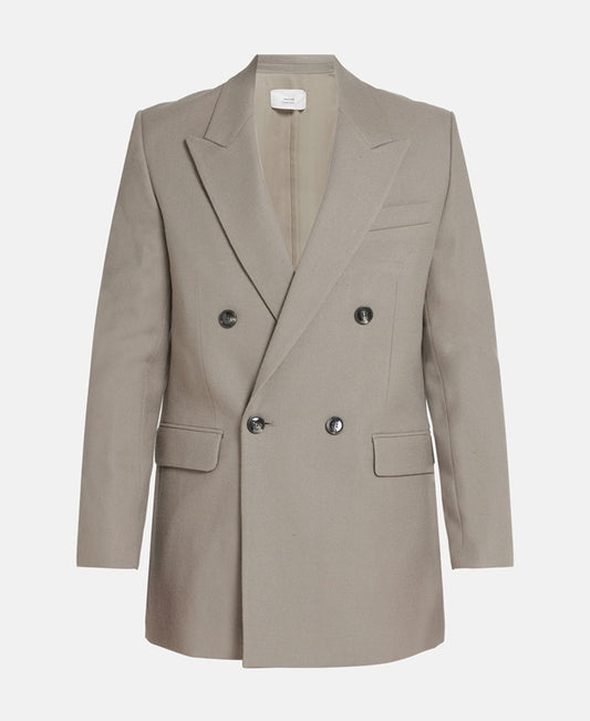 Blazer with flap pockets