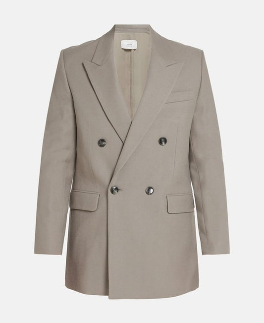 Ami Paris Blazer with flap pockets Brown