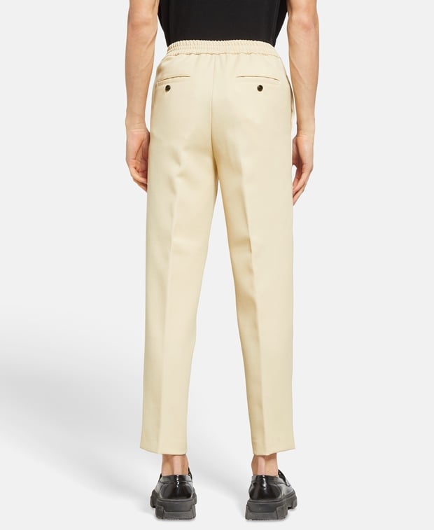 Ami Paris Wool trousers Oatmeal