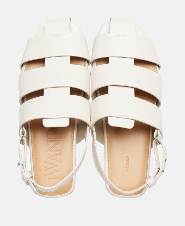 JW Anderson Sandals Ecru