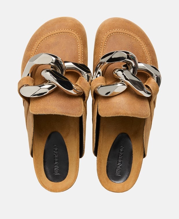 JW Anderson Mules Caramel