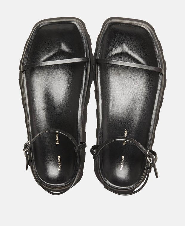 Proenza Schouler Forma Sandals Black