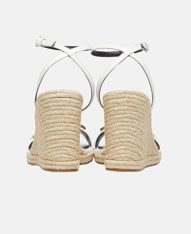 Victoria Beckham Wedged espadrilles White