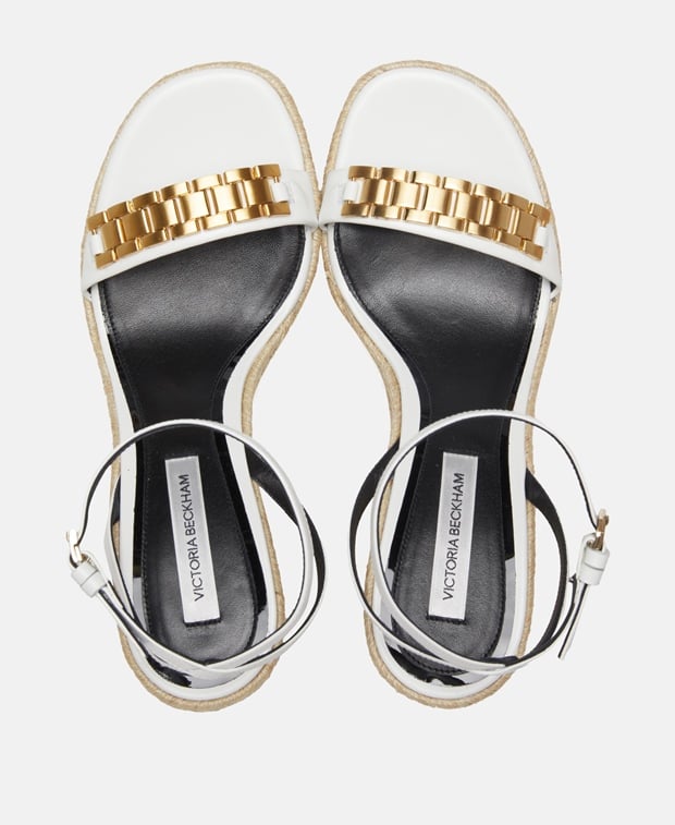 Victoria Beckham Wedged espadrilles White