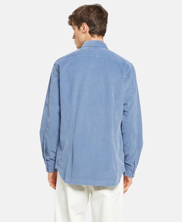Boglioli Corduroy shirt Blue