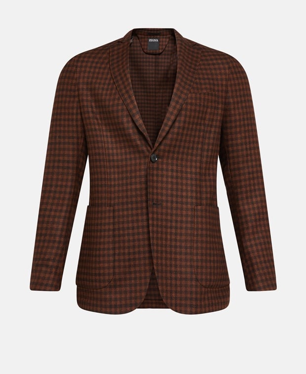 Zegna Suit jacket Orange