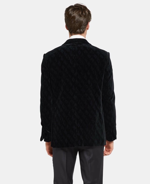 Zegna Velvet blazer Black
