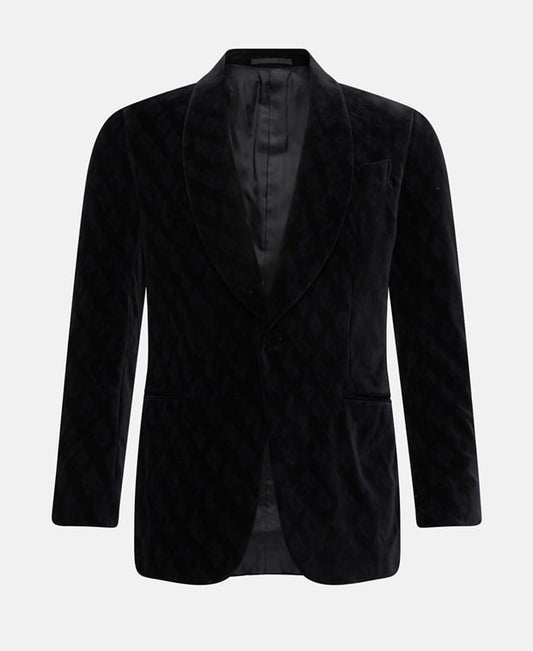 Zegna Velvet blazer Black