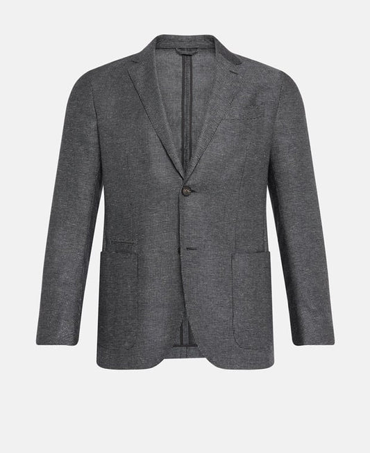 Silk suit jacket