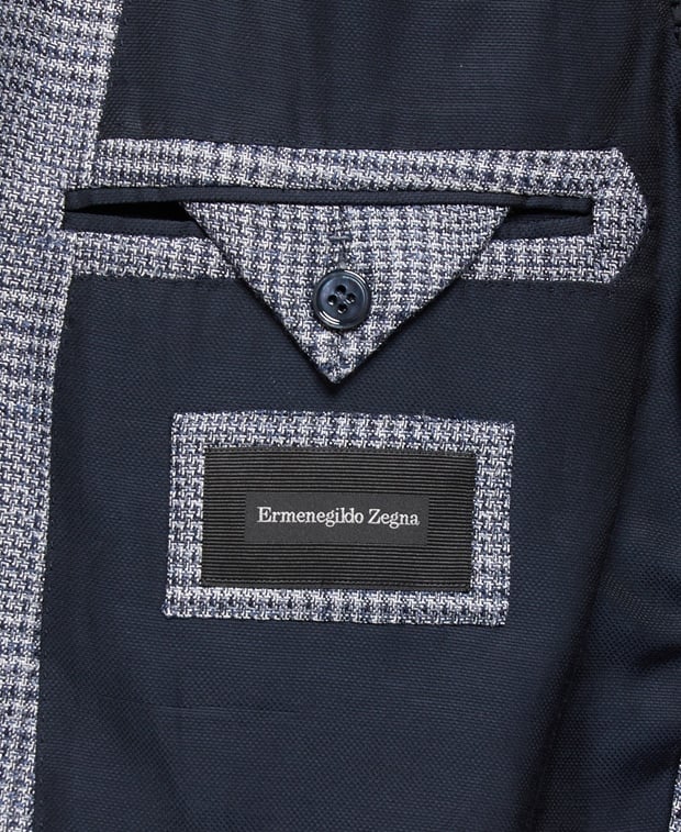 Zegna Suit jacket Slate Blue