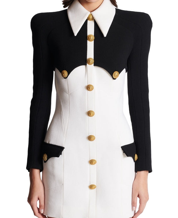 Balmain Casual dress CF1R9101WB86EAB