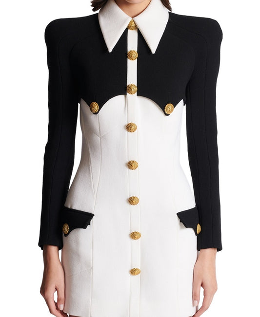 Balmain Casual dress CF1R9101WB86EAB
