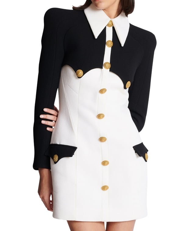 Balmain Casual dress CF1R9101WB86EAB