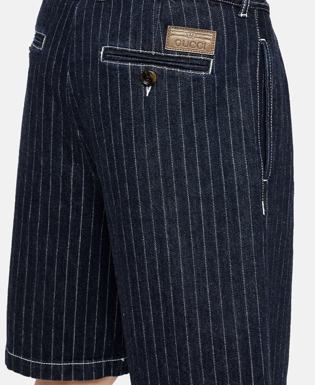 Gucci Denim Bermuda