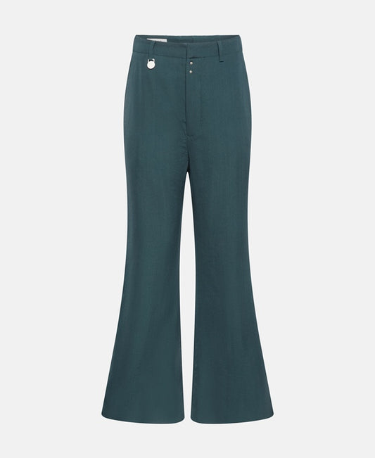 MM6 Maison Margiela Flared trousers Petrol
