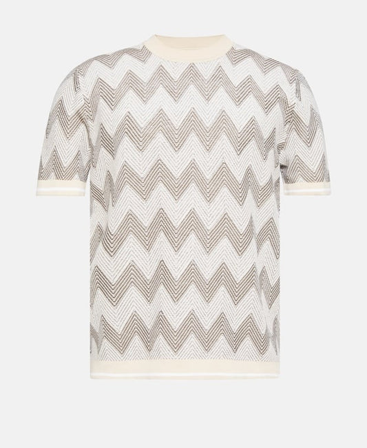 Short-sleeved pullover