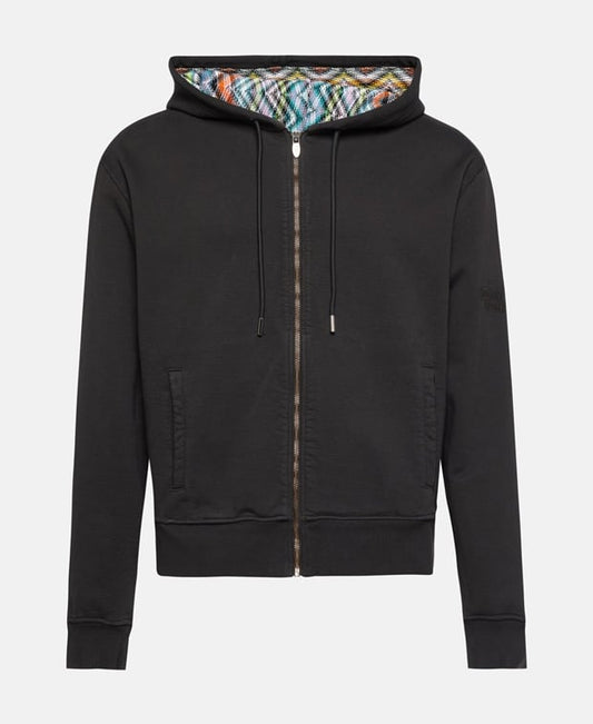 hooded sweat jacket