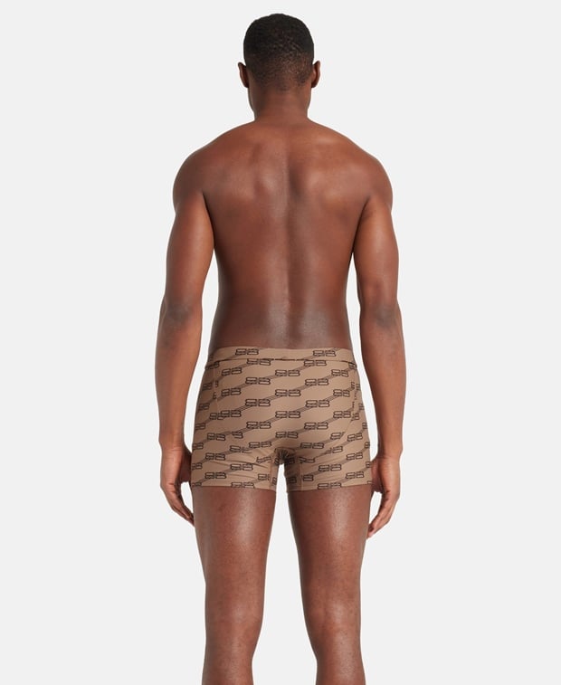 Balenciaga Swimming shorts Brown