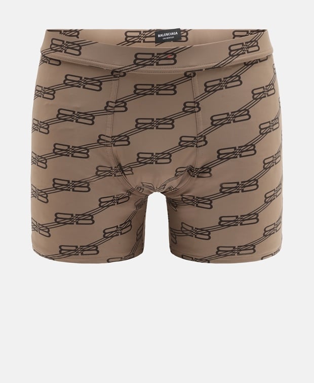 Balenciaga Swimming shorts Brown