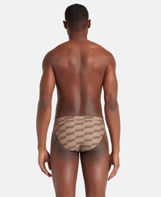 Balenciaga Swimming briefs Brown