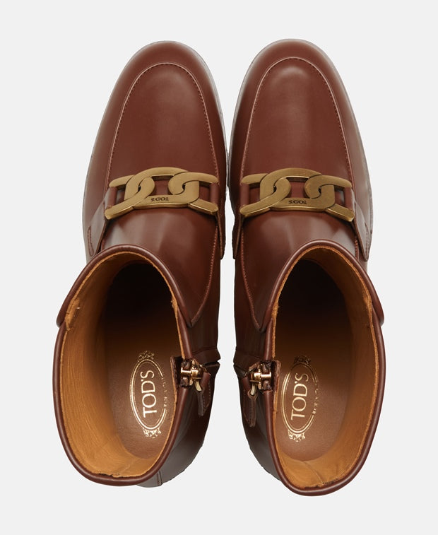 Tod's Cuoio Ankle-boots