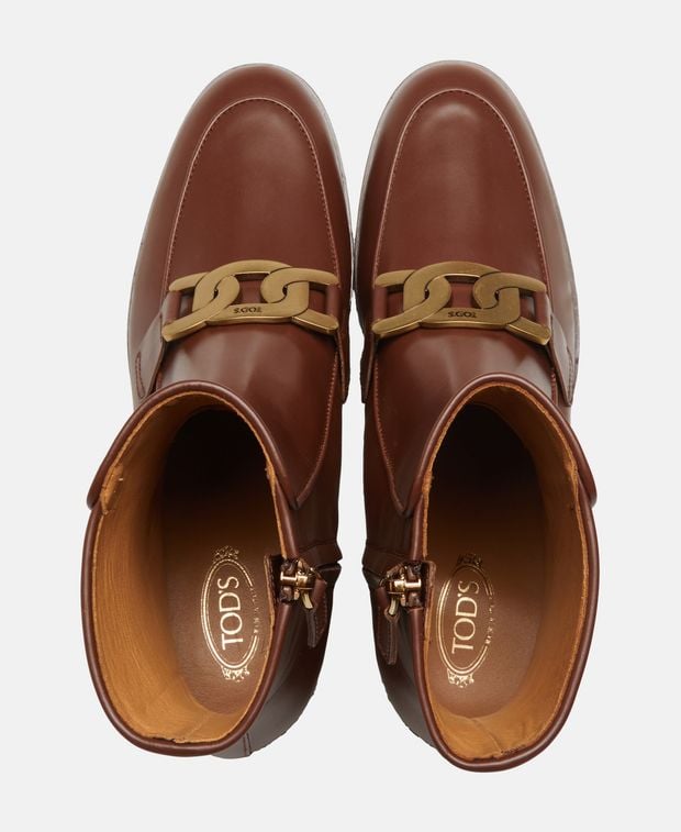 Tod's Ankle-boots Cuoio