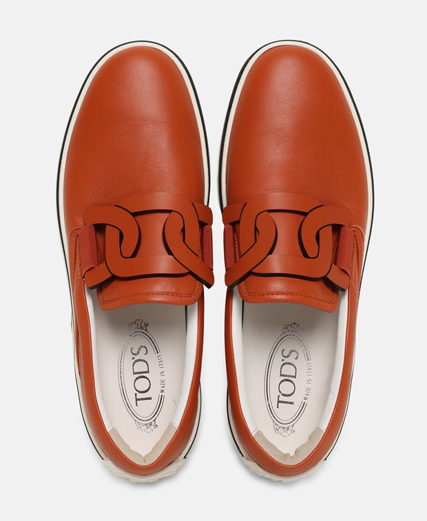 Tod's Slip-on sneakers Orange