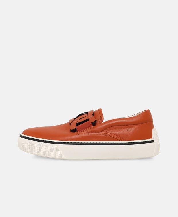 Tod's Slip-on sneakers Orange