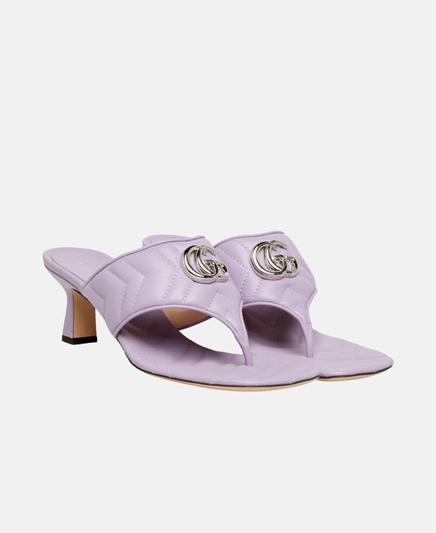 Gucci Heeled sandals Mauve