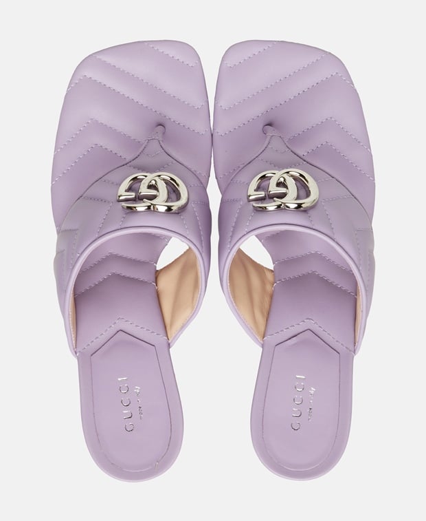 Gucci Heeled sandals Mauve