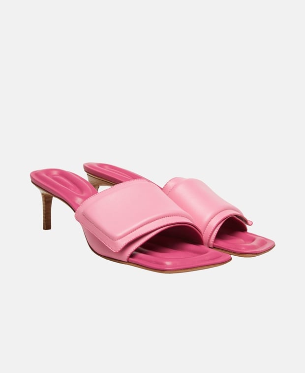 Jacquemus Mules Magenta