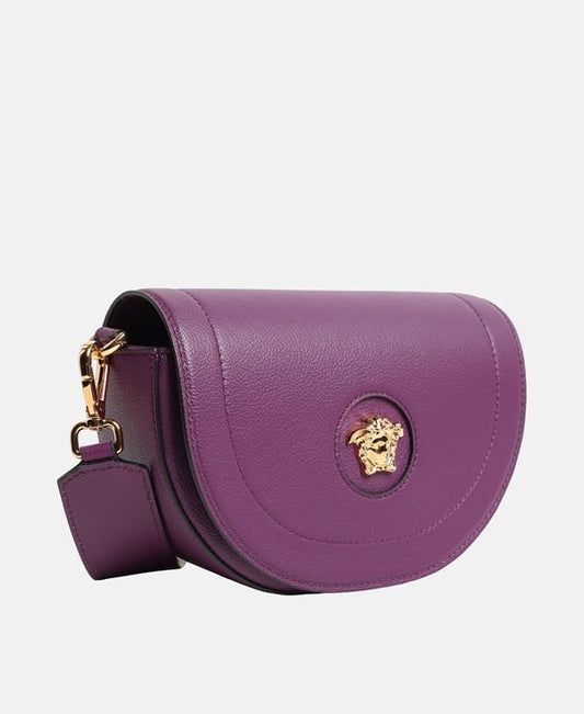 Versace Leather cross body bag Burgundy