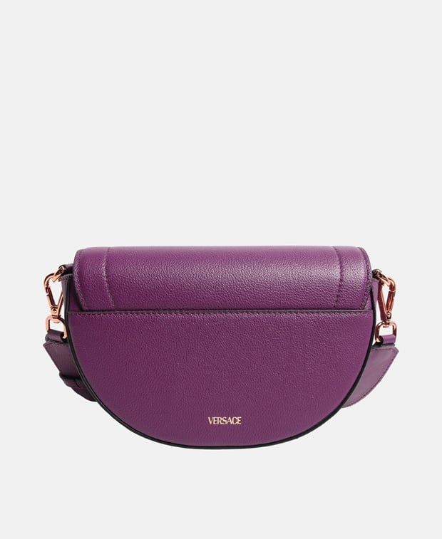 Versace Leather cross body bag Burgundy