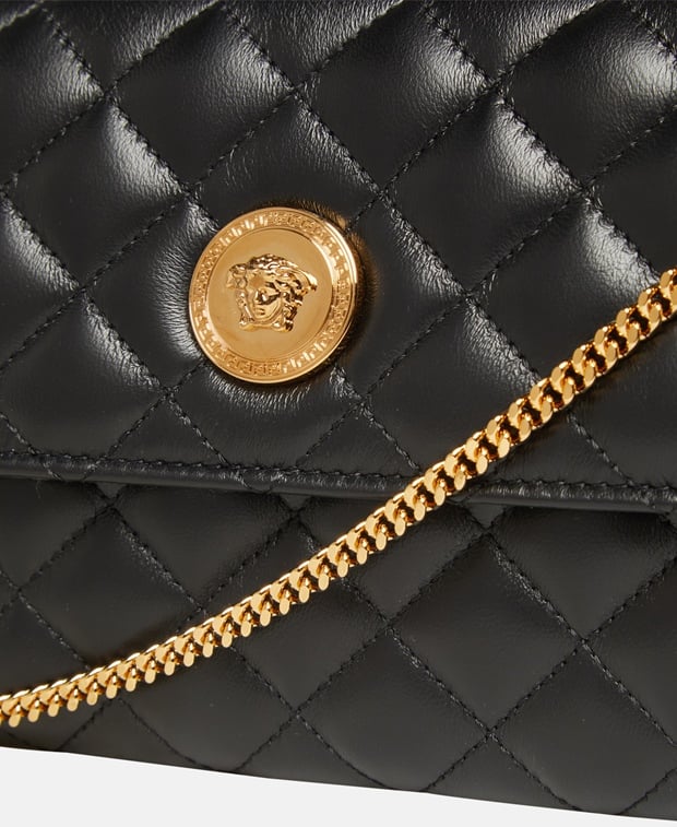 Versace Leather shoulder bag