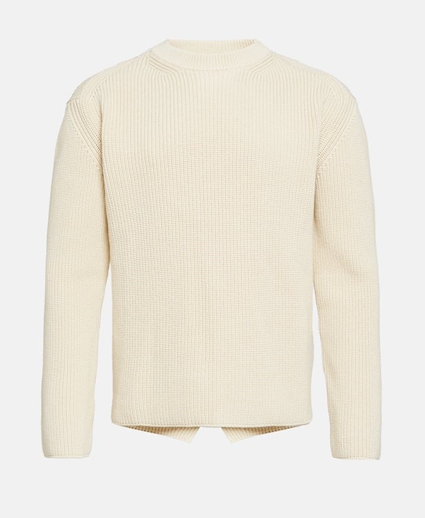 Jil Sander Long-sleeved jumper Natural